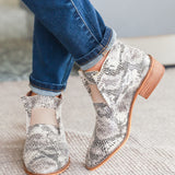 Ellison Bootie-SNAKE* LAST ONES FINAL SALE *