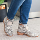 Ellison Bootie-SNAKE* LAST ONES FINAL SALE *