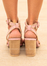 Load image into Gallery viewer, Cora Heel - BLUSH - FINAL SALE
