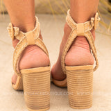 Cora Heel - TAUPE - LAST ONES FINAL SALE