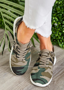 Valentina Sneaker - Camouflage - FINAL SALE