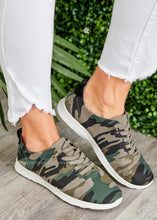 Load image into Gallery viewer, Valentina Sneaker - Camouflage - FINAL SALE
