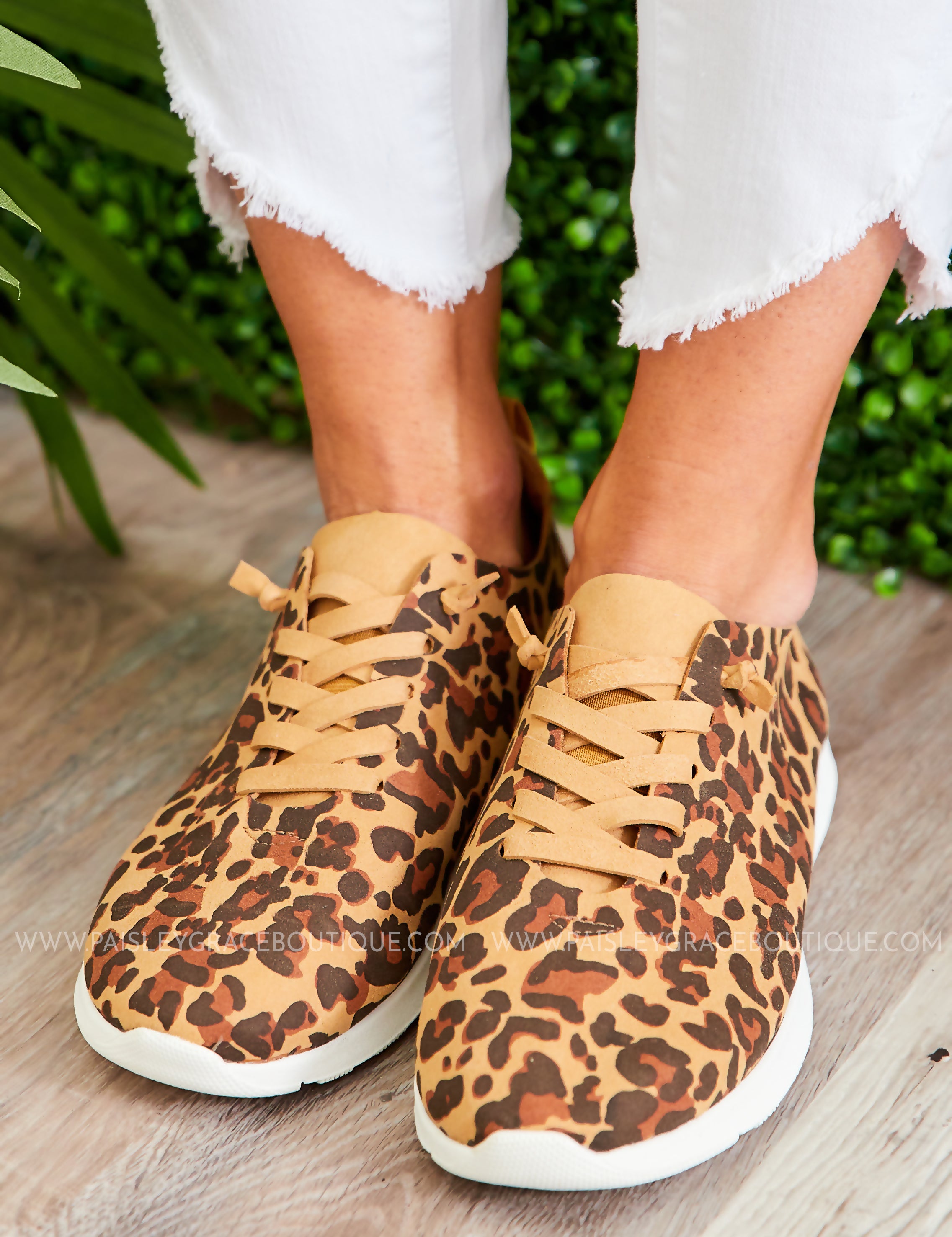 Valentina Sneaker - Leopard* FINAL SALE *