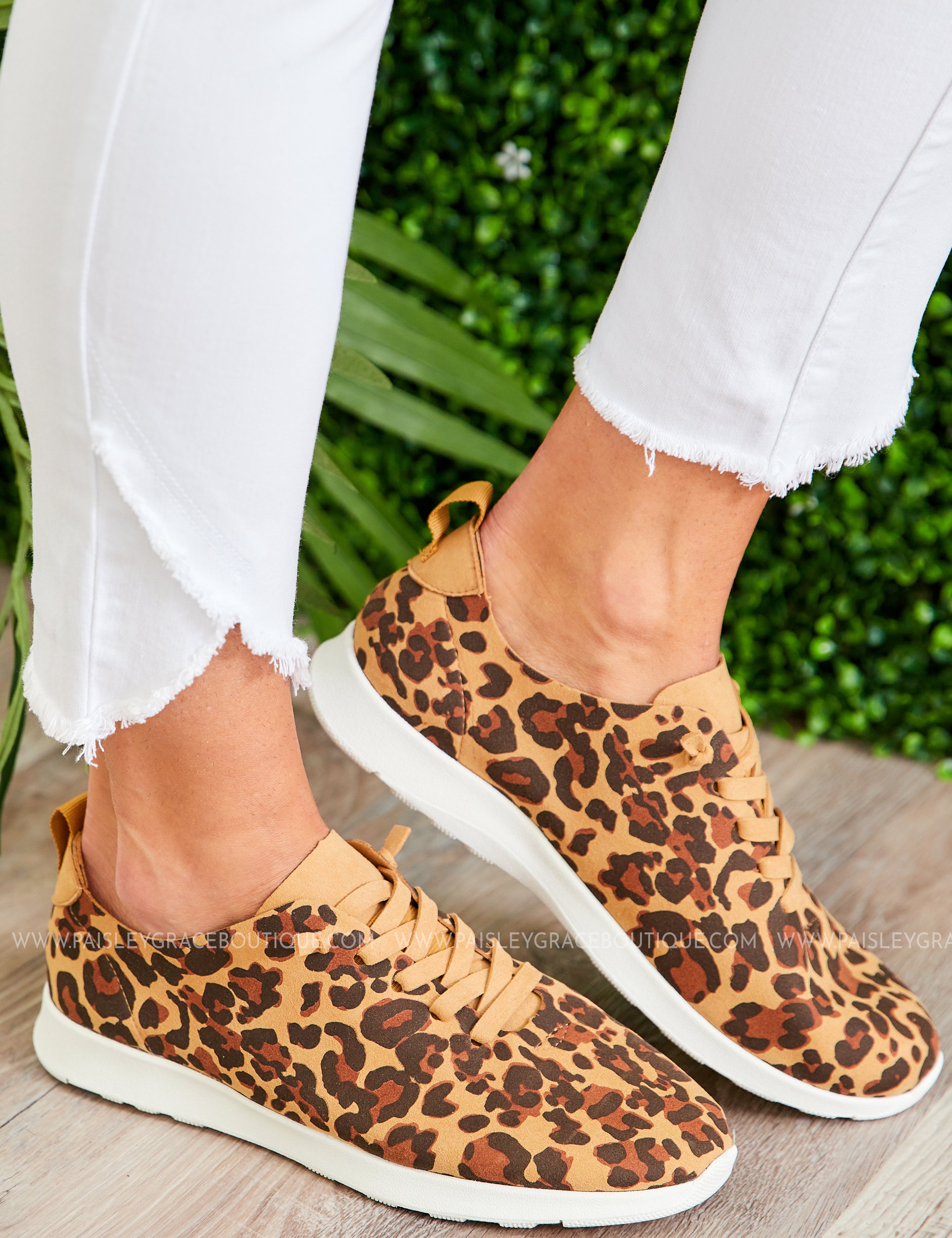 Valentina Sneaker - Leopard* FINAL SALE *