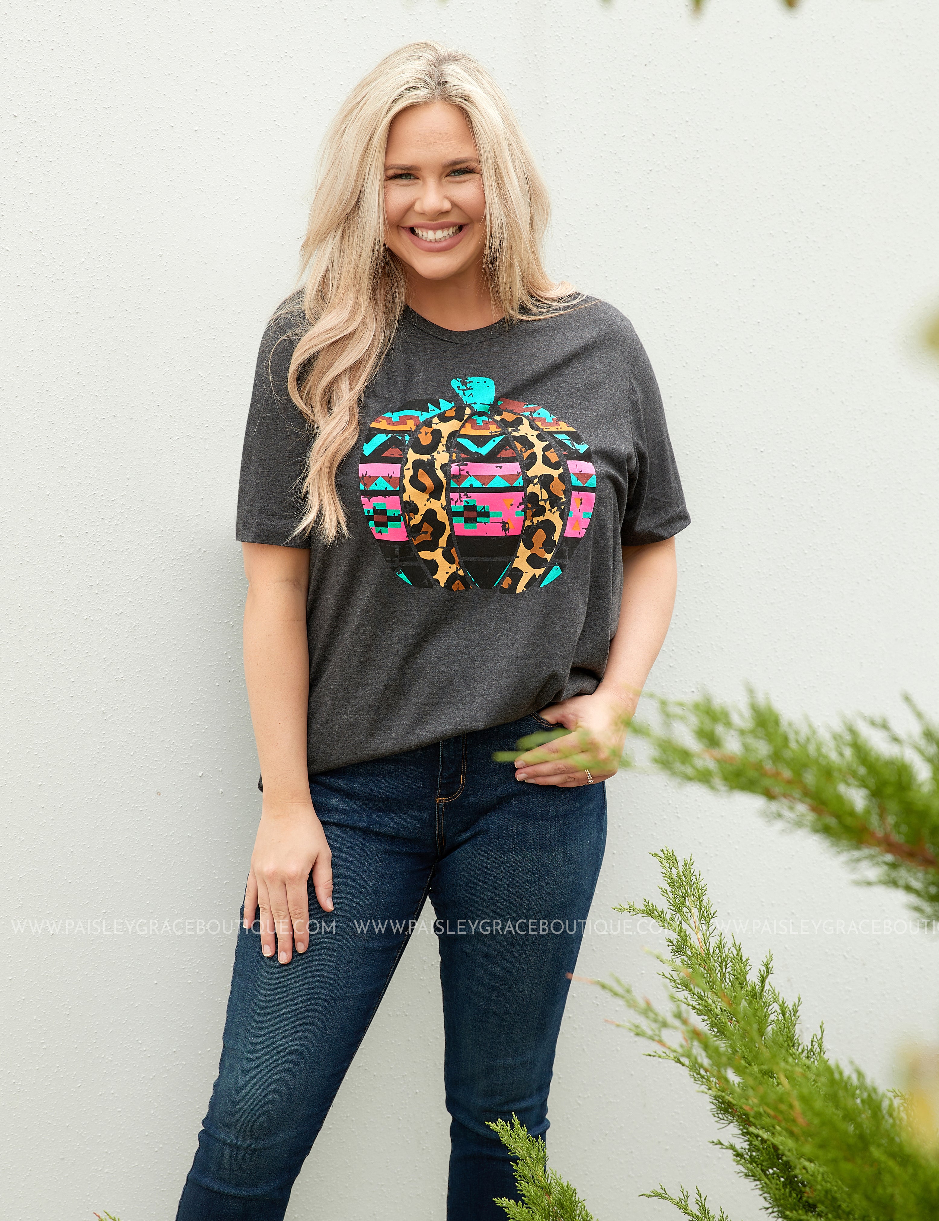 Aztec Pumpkin Tee - LAST ONES FINAL SALE