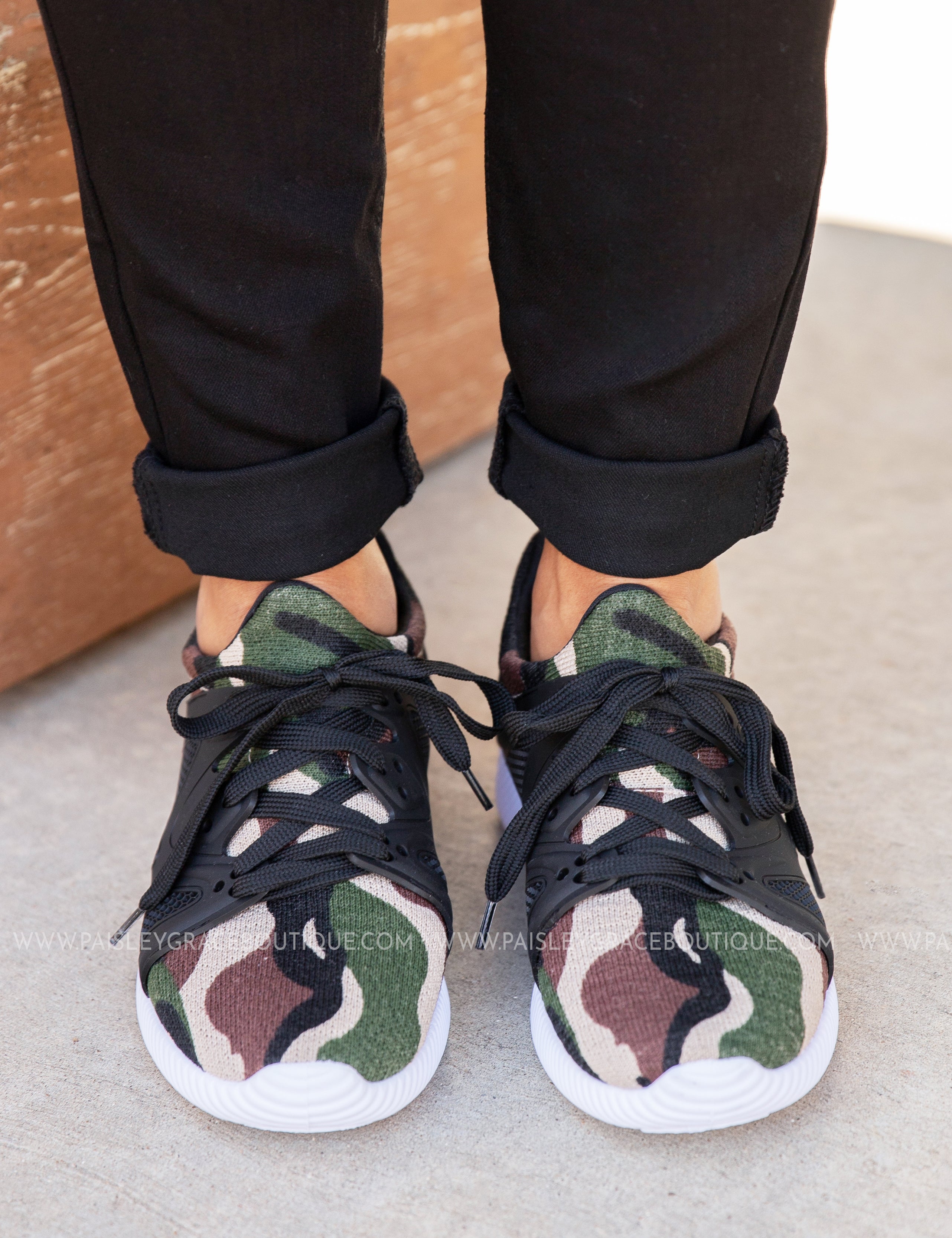 Open Season Camo Sneaker - LAST ONES FINAL SALE
