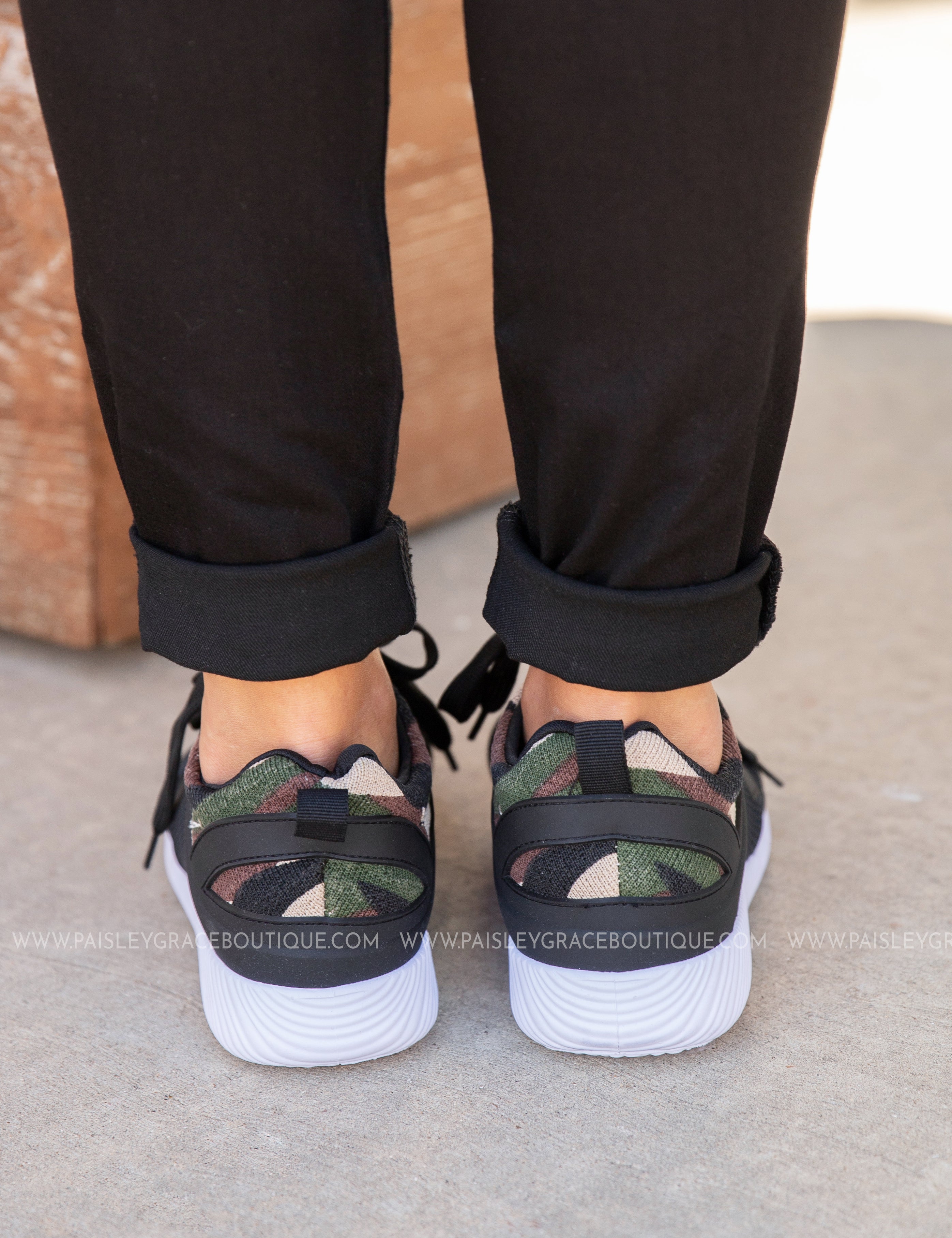 Open Season Camo Sneaker - LAST ONES FINAL SALE