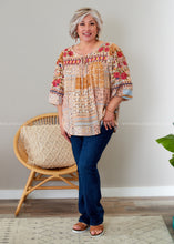 Load image into Gallery viewer, Saige Embroidered Top - FINAL SALE
