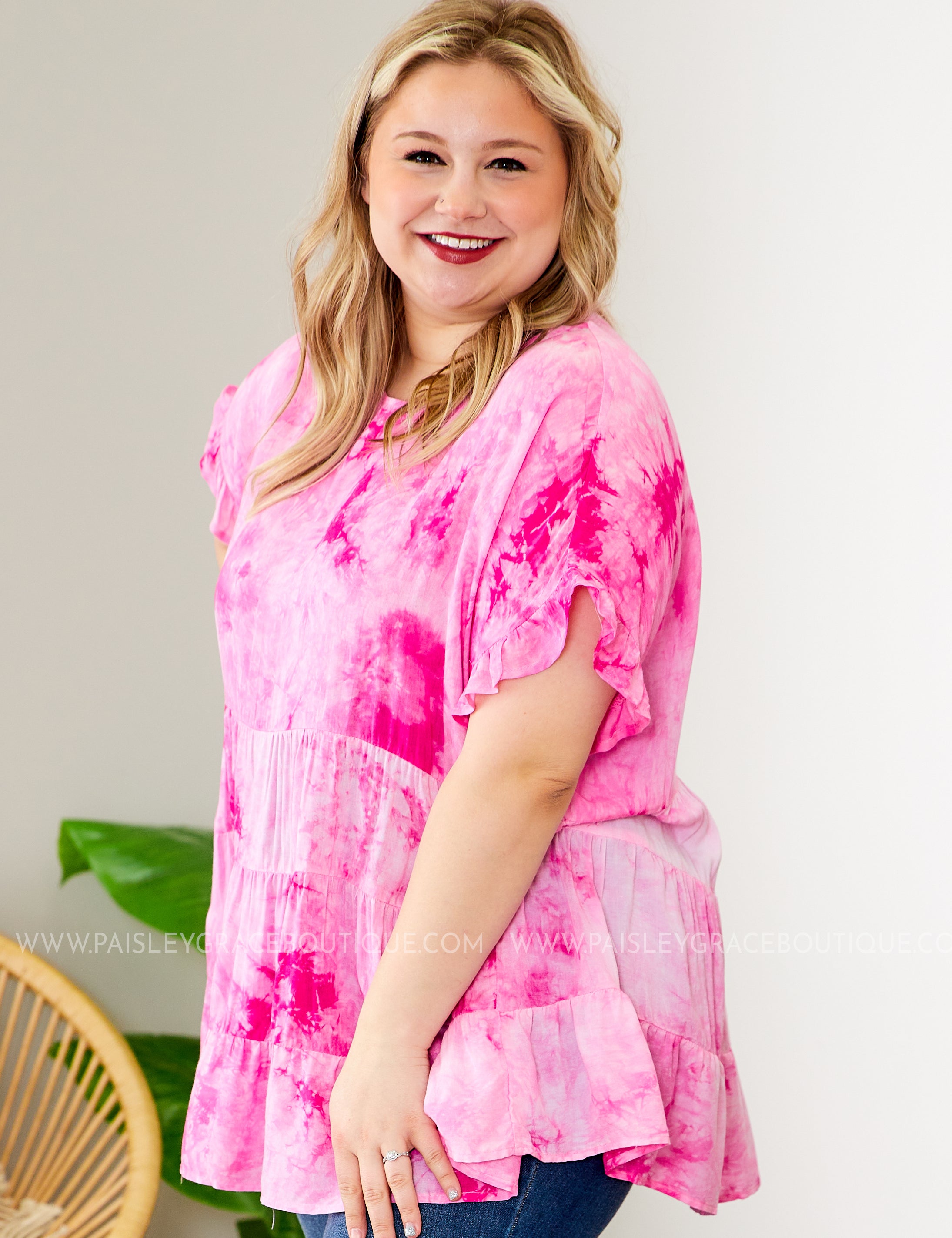 Maliyah Top- PINK* LAST ONES FINAL SALE *