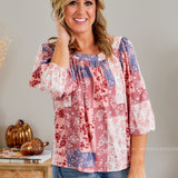 Enchanted Gardens Top - LAST ONES FINAL SALE