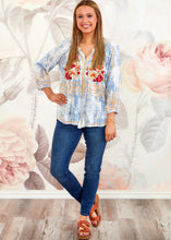 Load image into Gallery viewer, Can&#39;t Resist Embroidered Top - FINAL SALE CLEARANCE
