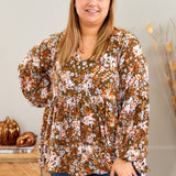 Botanical Dreams Top - LAST ONES FINAL SALE