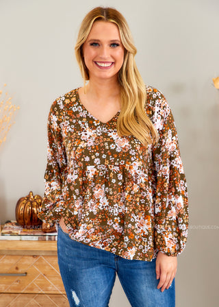 Botanical Dreams Top - FINAL SALE