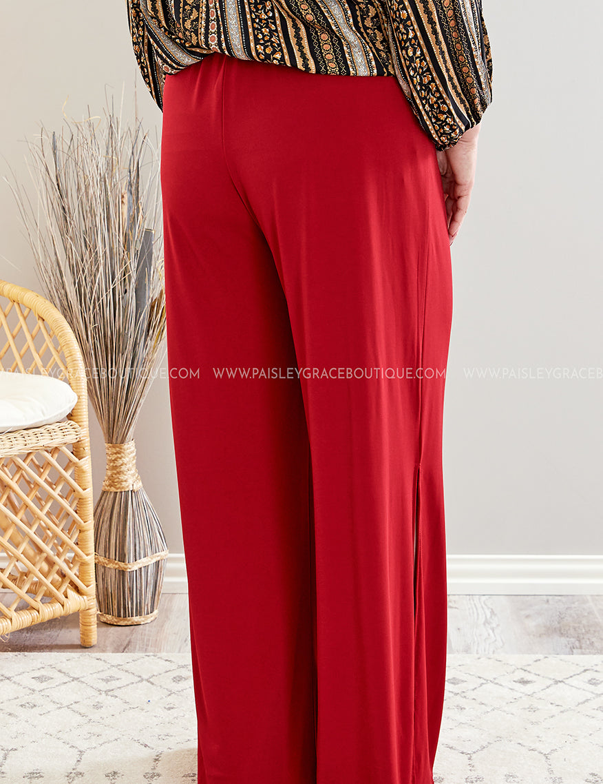 Zola Pants - Red* LAST ONES FINAL SALE *