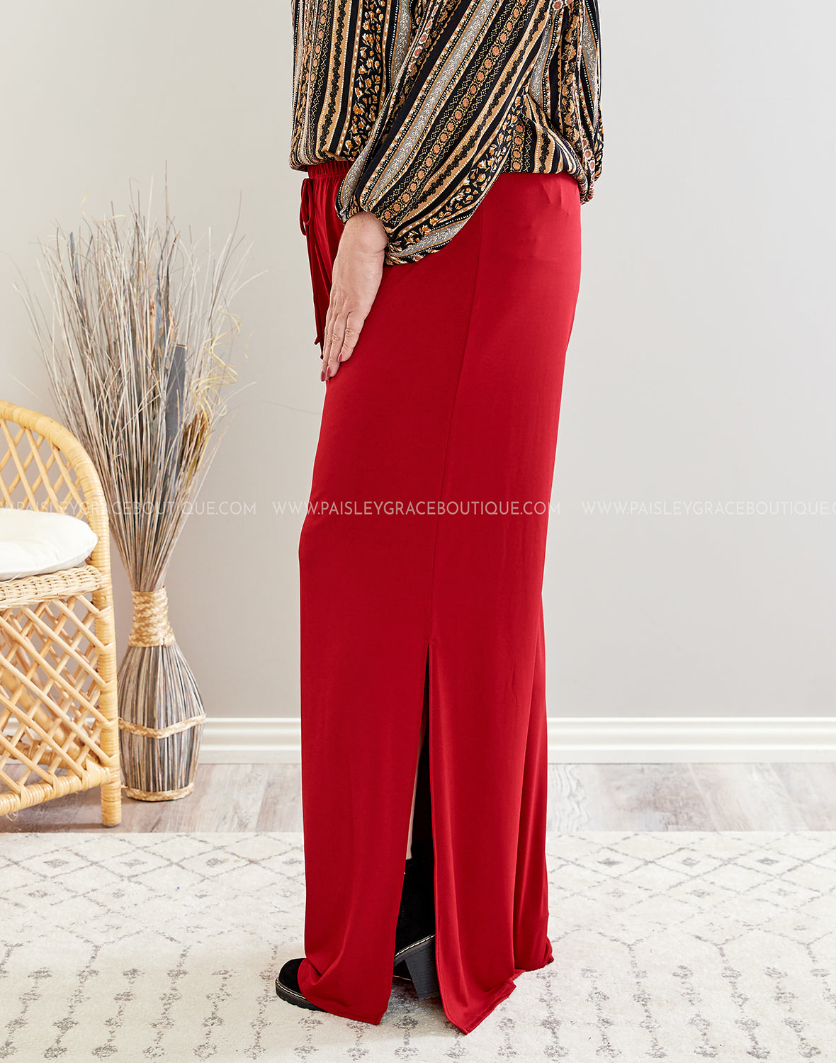 Zola Pants - Red* LAST ONES FINAL SALE *
