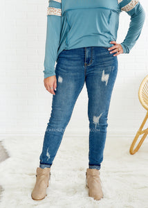 Norma Distressed Jeans - FINAL SALE