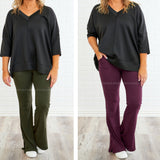 Meredith Yoga Pants - 2 colors* LAST ONES FINAL SALE *