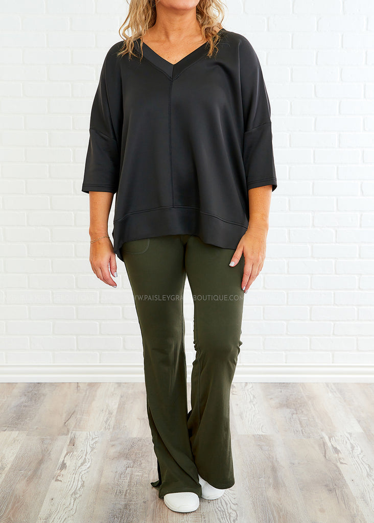 Meredith Yoga Pants - 2 colors - FINAL SALE – Paisley Grace Boutique
