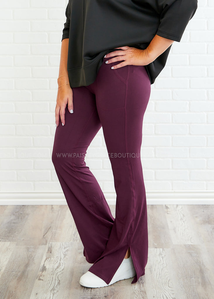 Meredith Yoga Pants - 2 colors - FINAL SALE – Paisley Grace Boutique