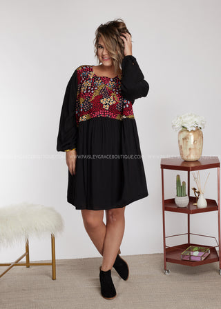 Jezebell Embroidered Dress - LAST ONE FINAL SALE