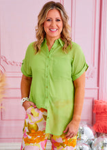 Load image into Gallery viewer, Spring Breakers Top - Apple Green - FINAL SALE
