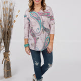 Paisley Mist Top* LAST ONES FINAL SALE *