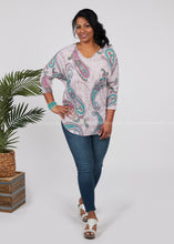 Load image into Gallery viewer, Paisley Mist Top - FINAL SALE
