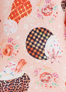 Autumn Dreams Pajama Set - 3 Prints  - FINAL SALE