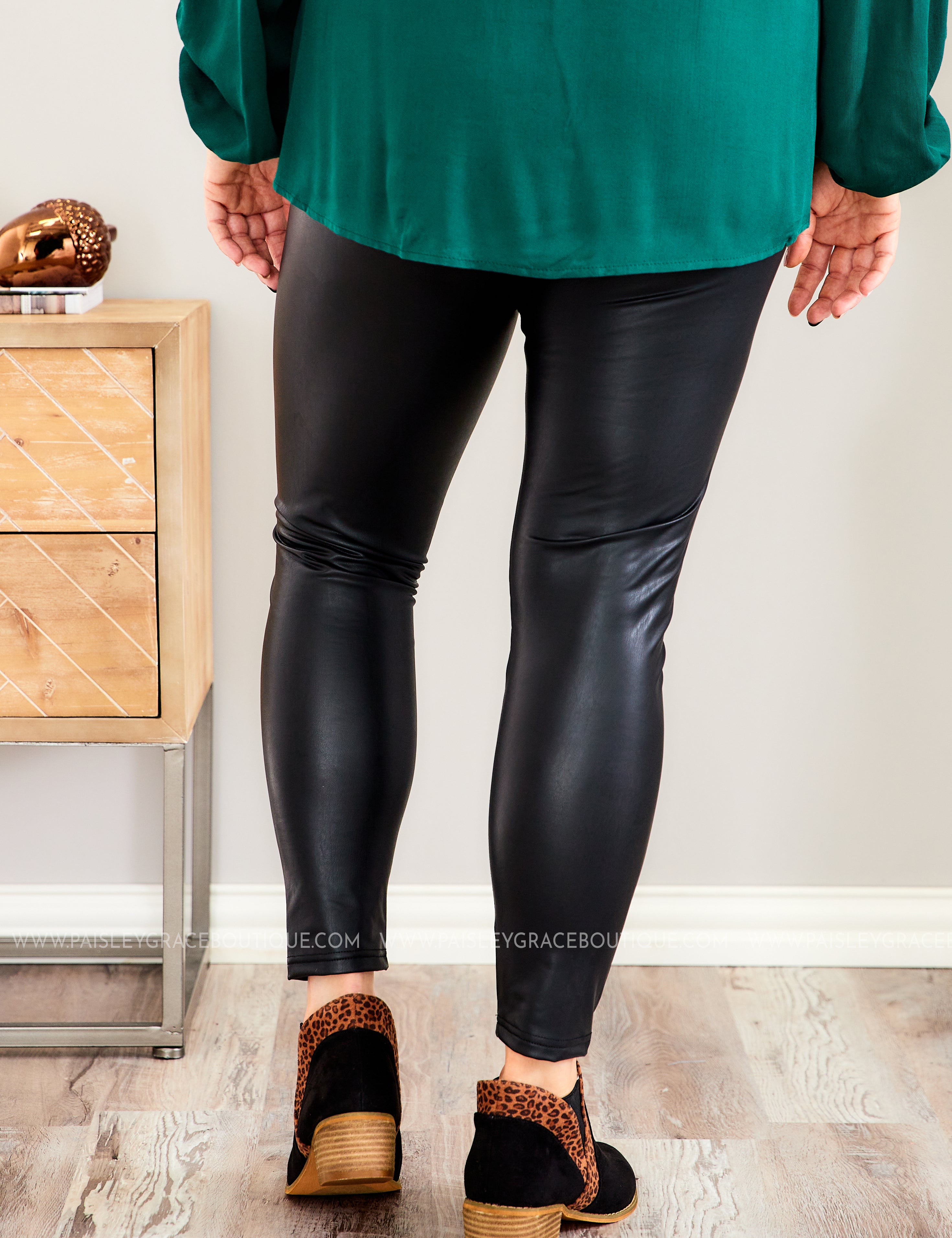 Faux Leather Leggings* LAST ONES FINAL SALE *