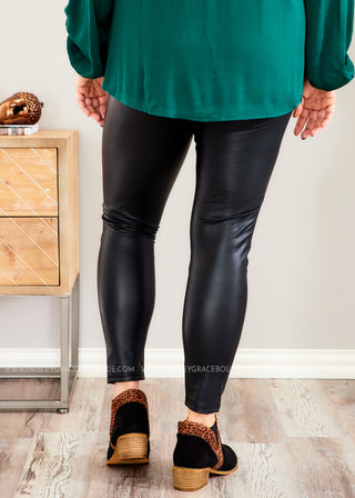 Faux Leather Leggings - FINAL SALE