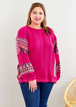 Prettier in Pink Sweater - FINAL SALE - FINAL SALE