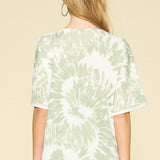 Sage Tie Dye Top* LAST ONES FINAL SALE *