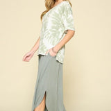 Sage Tie Dye Top* LAST ONES FINAL SALE *