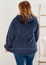 Load image into Gallery viewer, Call Me Cozy Jacket/Cardi - Navy - FINAL SALE
