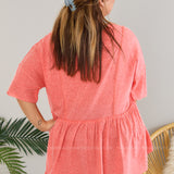 Fiona Top - Coral* LAST ONES FINAL SALE *