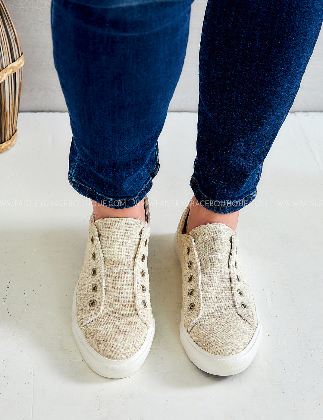 Playful Sunshine Sneaker - Natural* LAST ONES FINAL SALE *