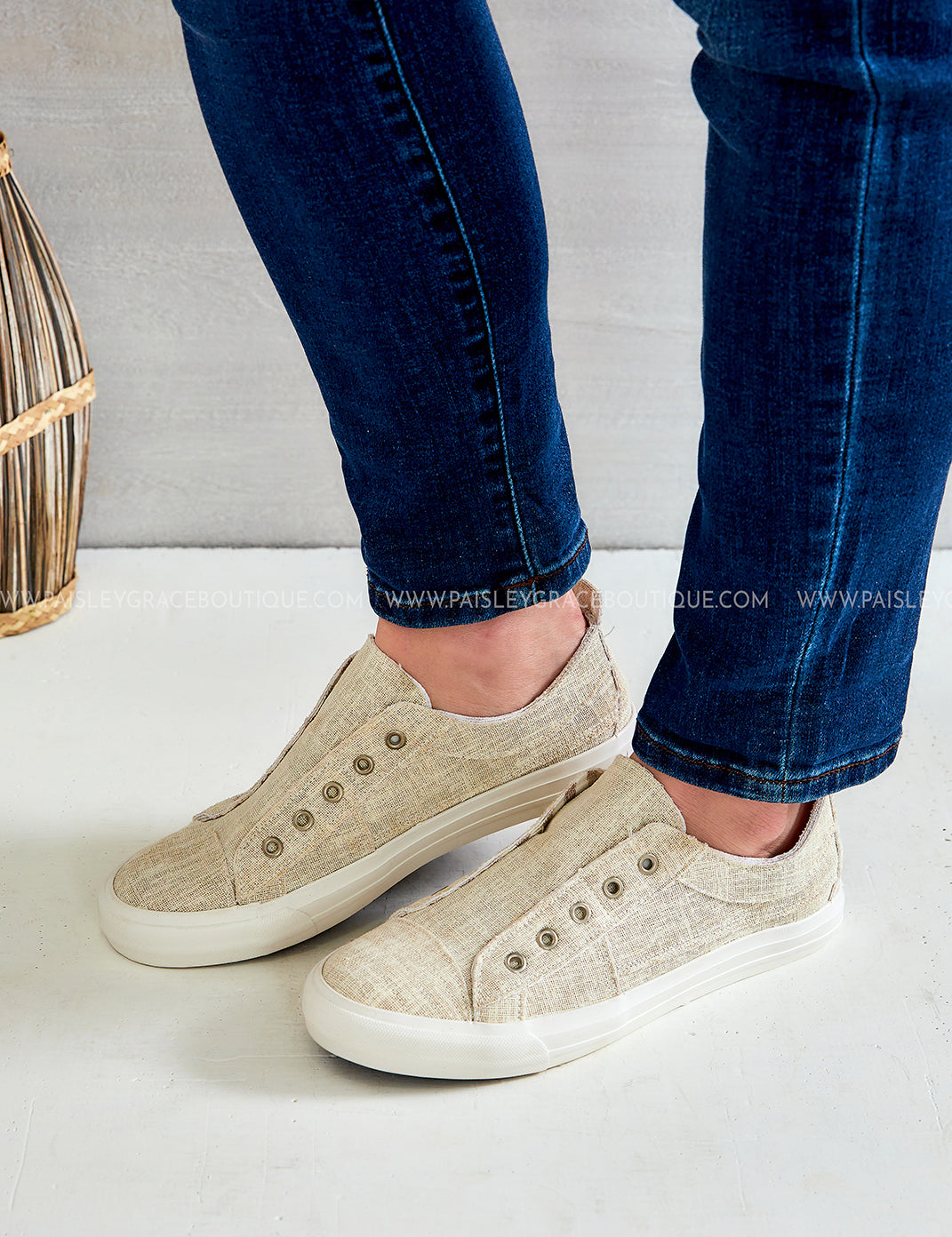 Playful Sunshine Sneaker - Natural* LAST ONES FINAL SALE *