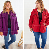 Vivianne Fleece Shacket - 2 Colors - FINAL SALE