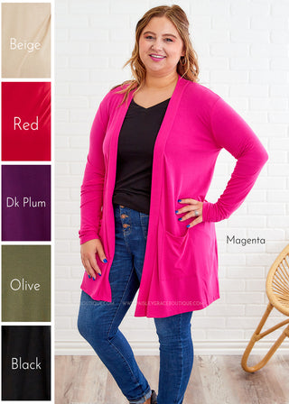 Adelaide Cardigan - 6 colors - FINAL SALE