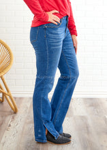 Load image into Gallery viewer, Dorothy Two Button Straight Leg Jeans by Risen - FINAL SALE
