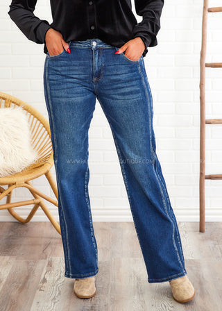 Kelsey Straight Leg Jeans - Preorder