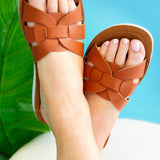 Rouge Sandals by Corkys - Cognac* FINAL SALE *