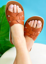 Load image into Gallery viewer, Rouge Sandals by Corkys - Cognac - FINAL SALE
