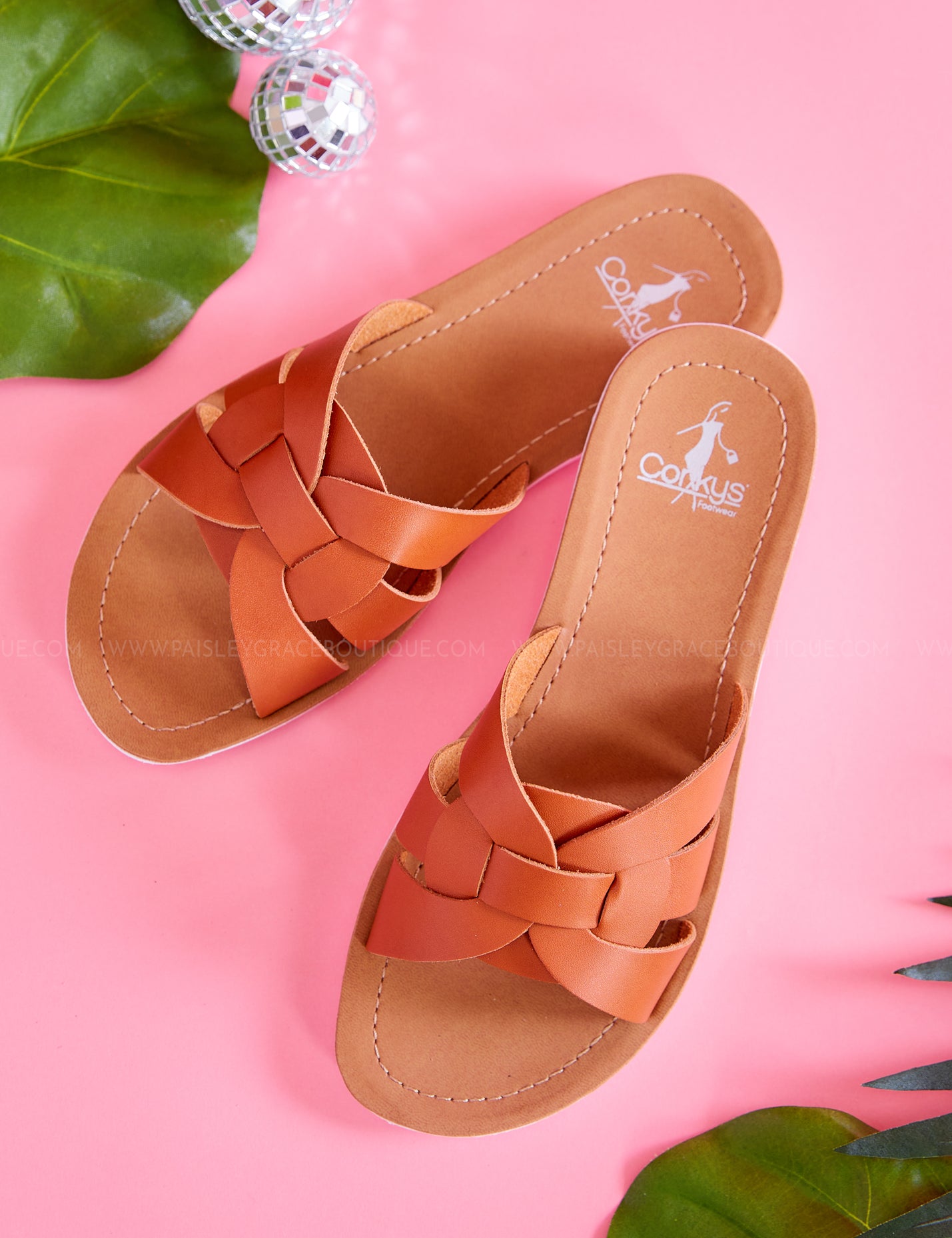 Rouge Sandals by Corkys - Cognac* FINAL SALE *