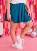 Load image into Gallery viewer, Good Karma Skort - Teal - FINAL SALE
