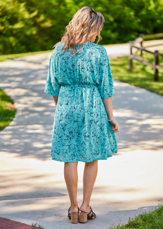 Always In Mind Dress - Aqua* FINAL SALE *