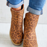 Basic Lug Bootie by Corkys - Leopard* LAST ONES FINAL SALE * - ALL STAR SALE