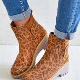 Basic Lug Bootie by Corkys - Leopard* LAST ONES FINAL SALE * - ALL STAR SALE
