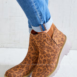Basic Lug Bootie by Corkys - Leopard* LAST ONES FINAL SALE * - ALL STAR SALE