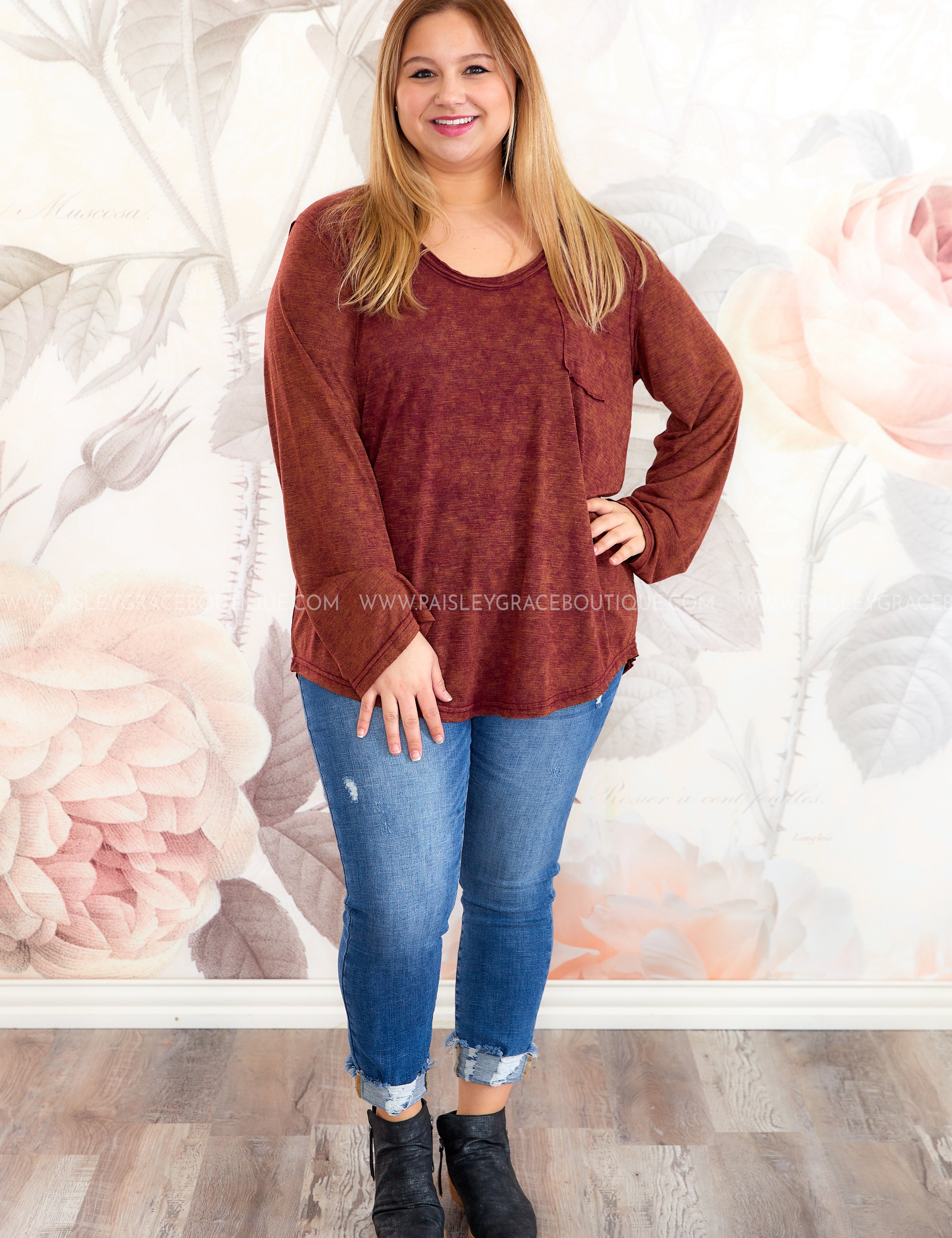 Bountiful Heart Top - LAST ONES FINAL SALE
